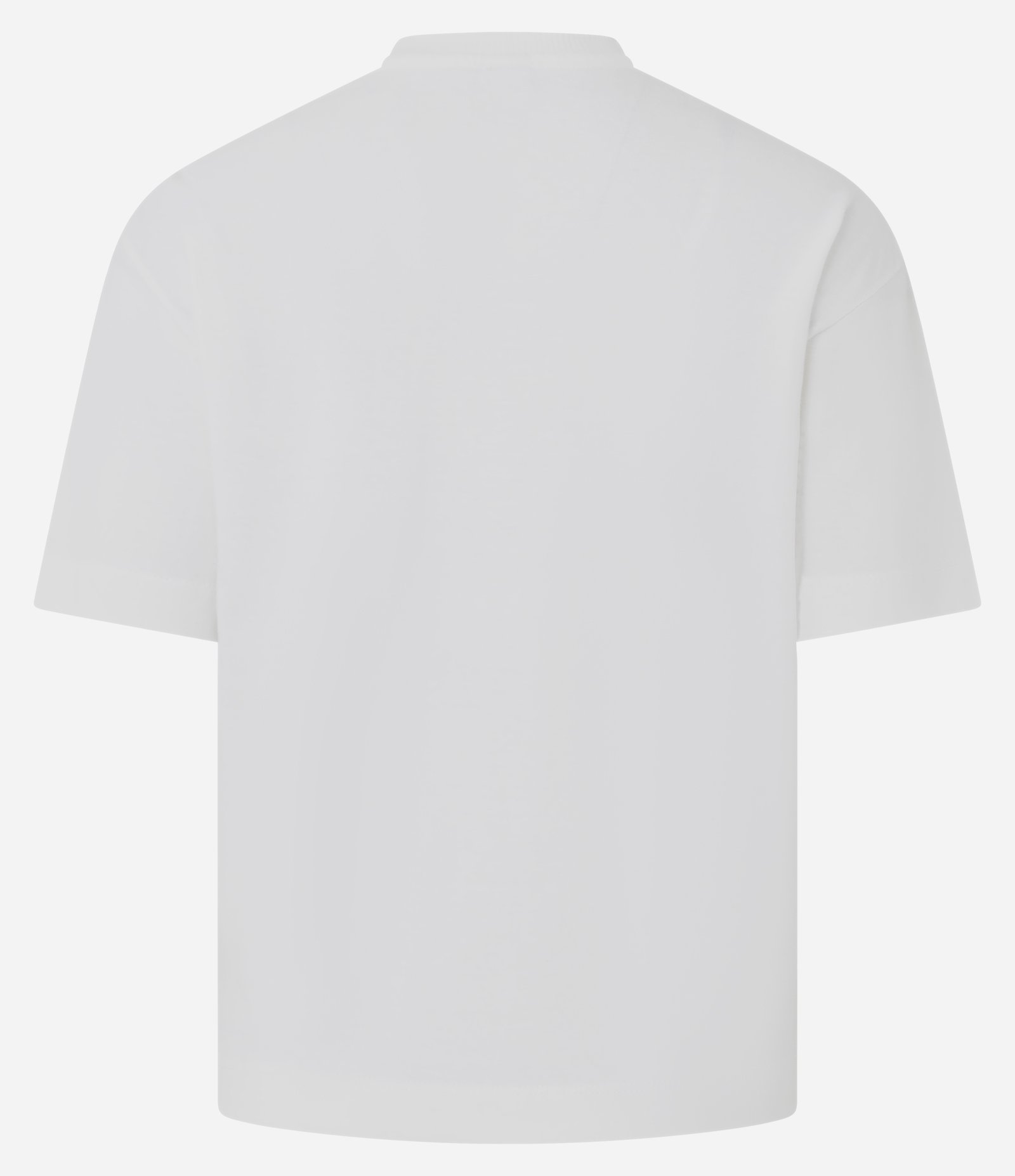 Camiseta em Algodão com Aplicação de Flor Volumosa Branco 3