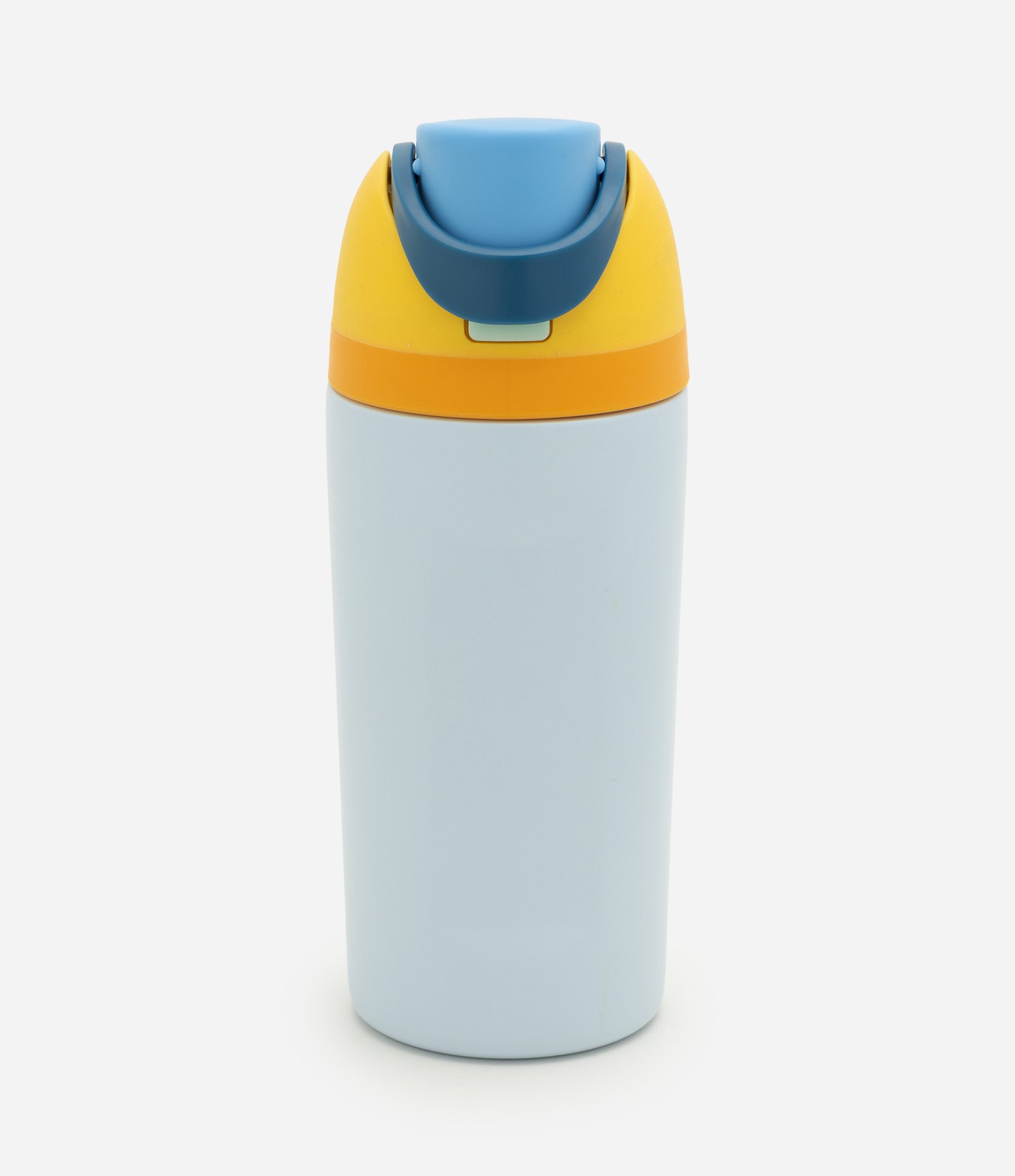 Garrafa Térmica em Metal com Canudo 500ml Azul 1