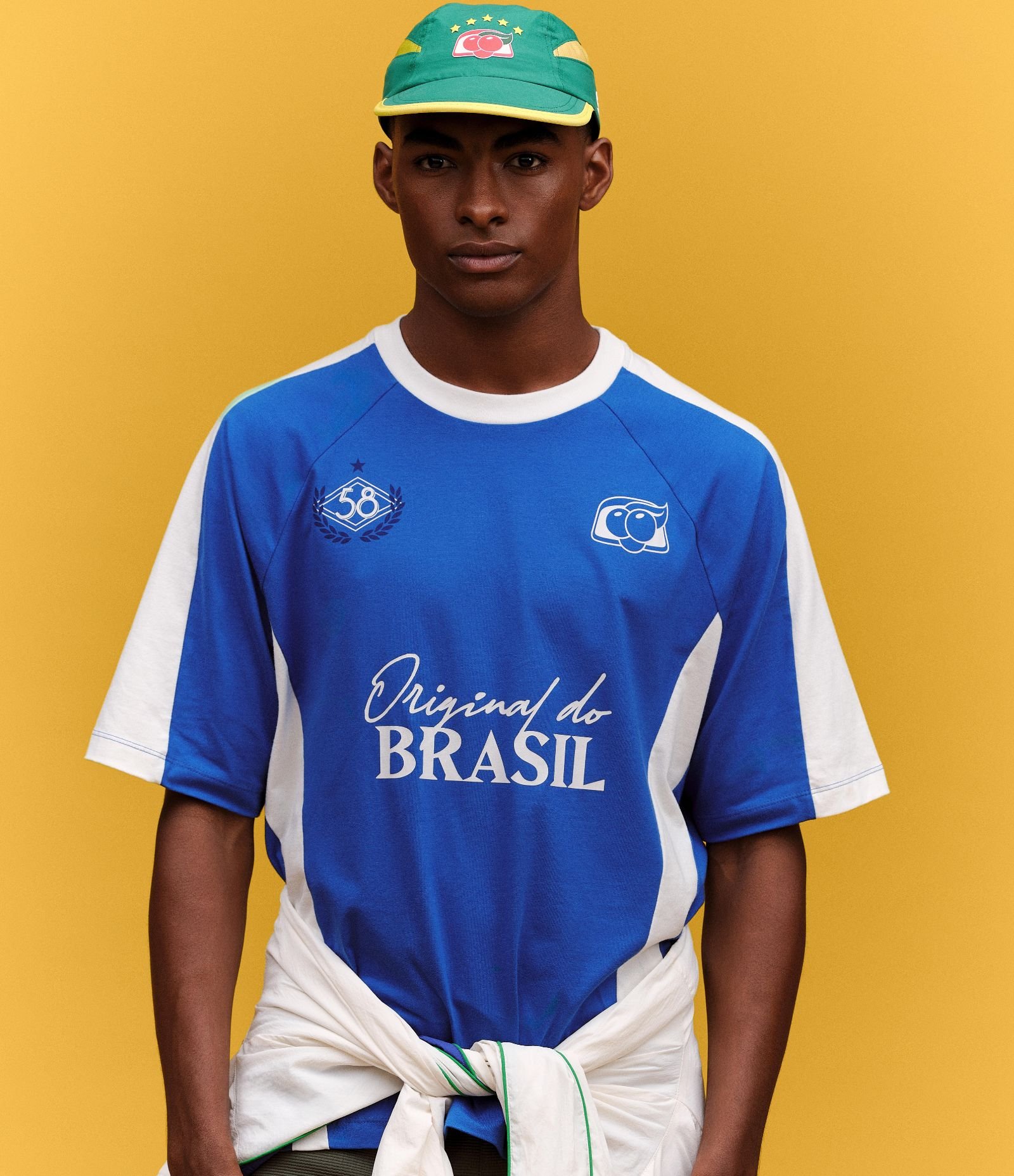 Camiseta Boxy Guaraná Original do Brasil Azul 2