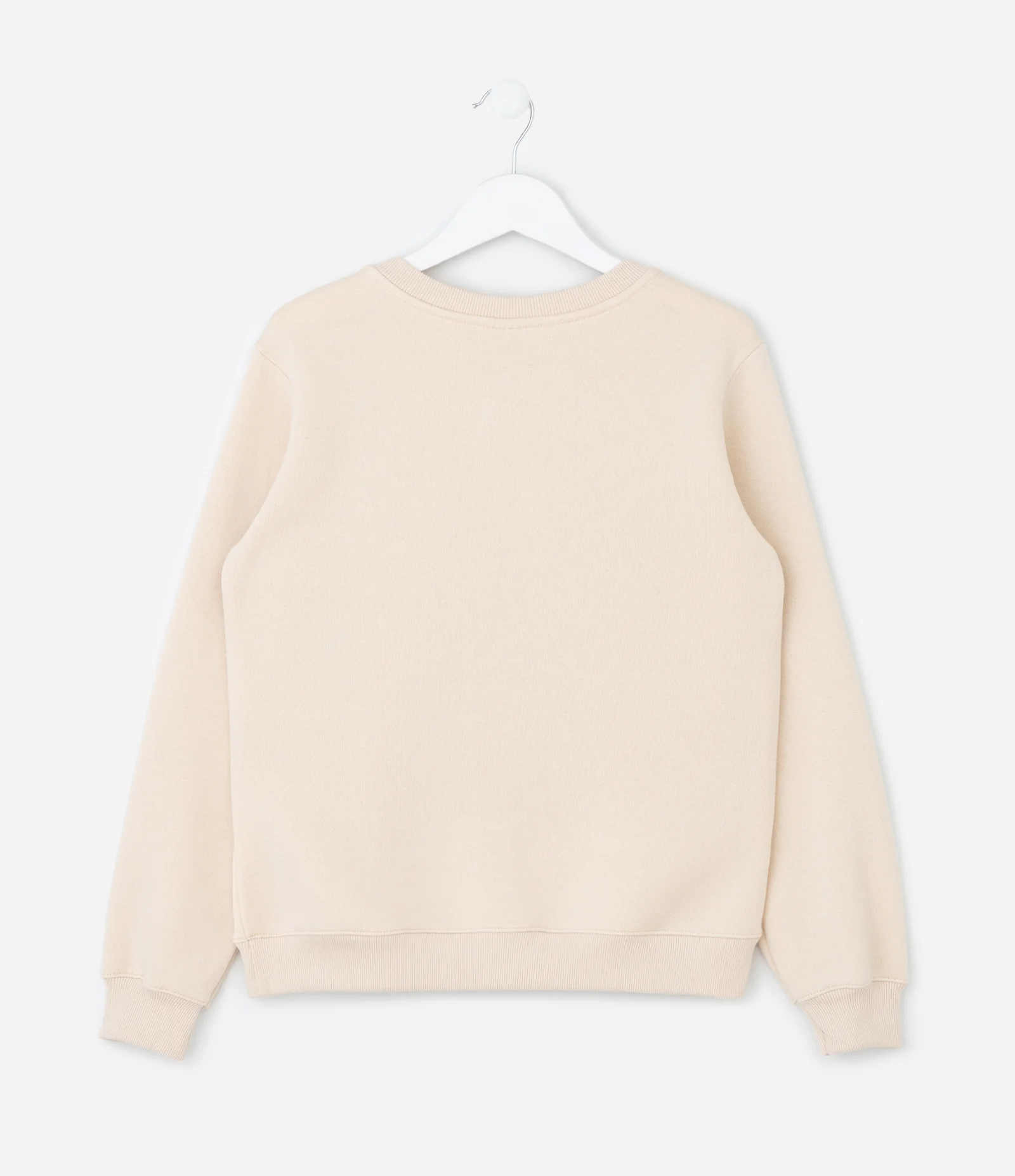 Casaco Infantil com Estampa de Coelho – Tam 7 a 14 Anos Bege Claro 2