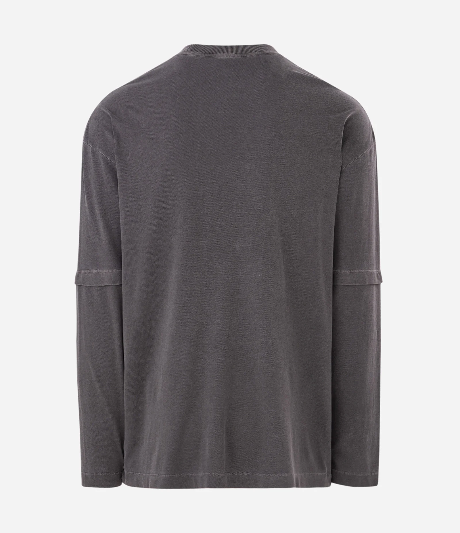 Camiseta Relaxed com Lettering Legacy Cinza 2