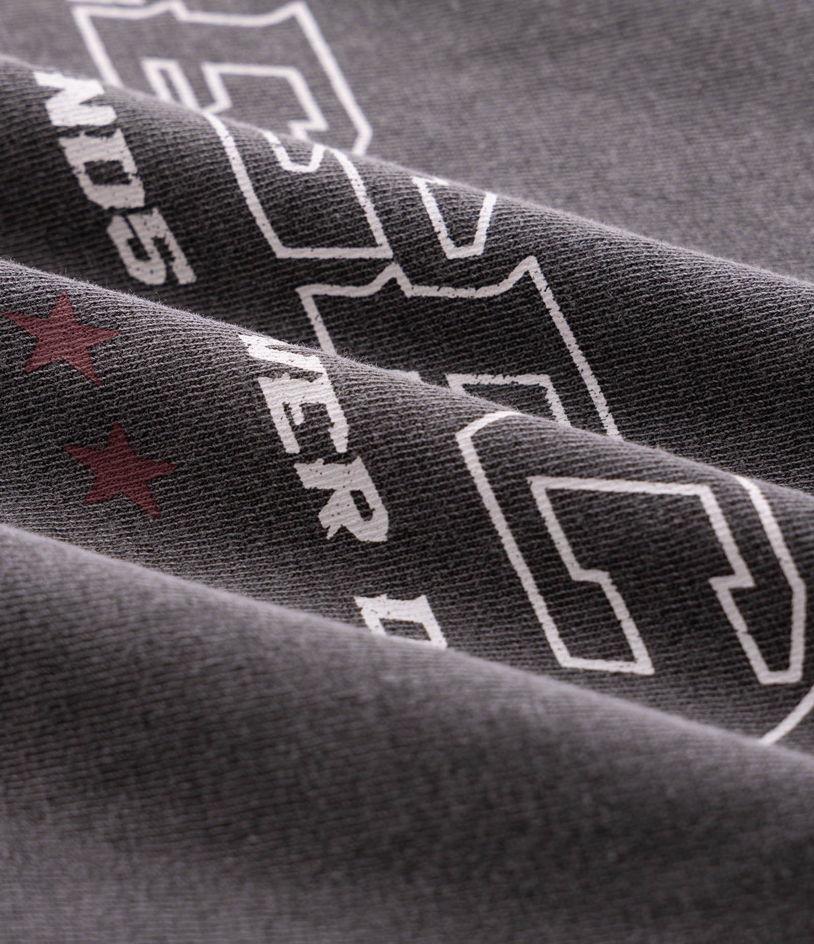 Camiseta Relaxed com Lettering Legacy Cinza 3