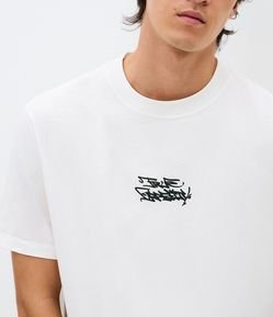 Camiseta Manga Curta NOISE Estampa Costas