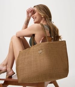 Bolsa de Papel com Necessaire e Zíper