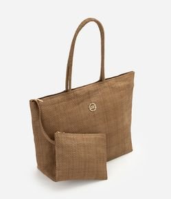 Bolsa de Papel com Necessaire e Zíper