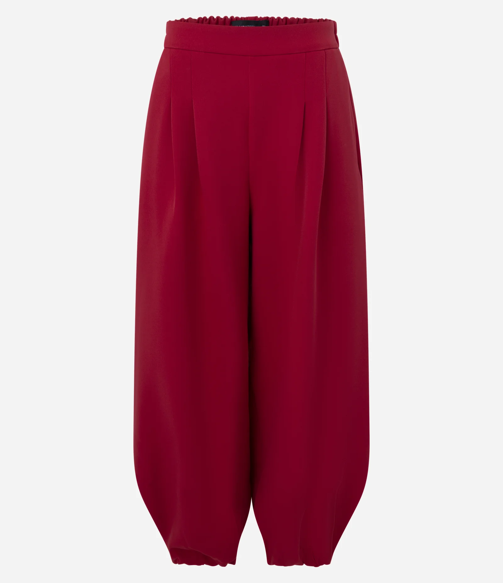 Calça Alfaiatada Aladim com Pregas Vermelho 5