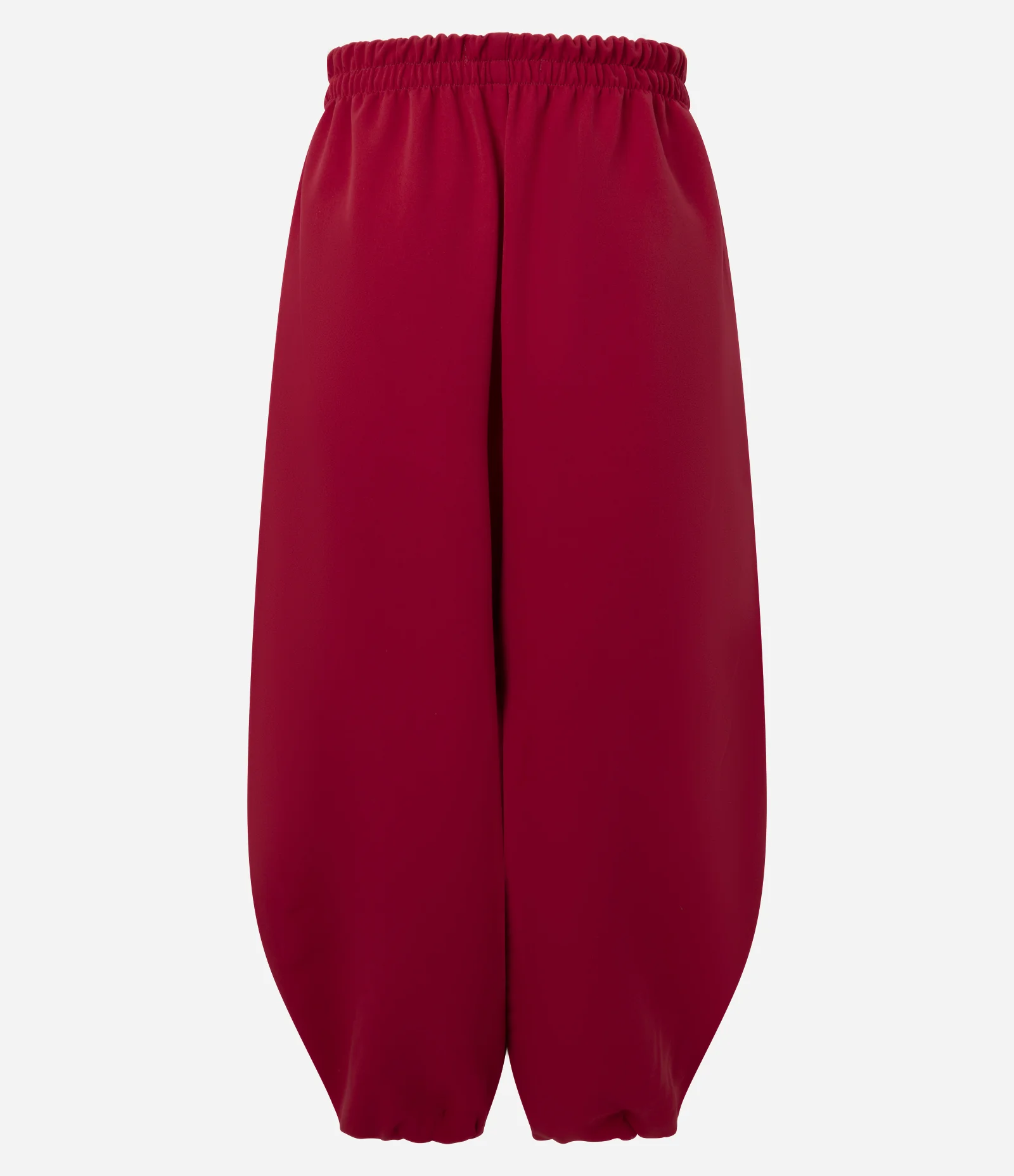 Calça Alfaiatada Aladim com Pregas Vermelho 6