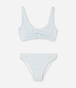 Biquini Top e Bottom Infantil Microfibra Vicky Fuzarka Texturizado 9-10-15-16