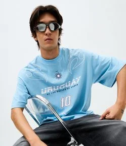 Camiseta Oversized Uruguay