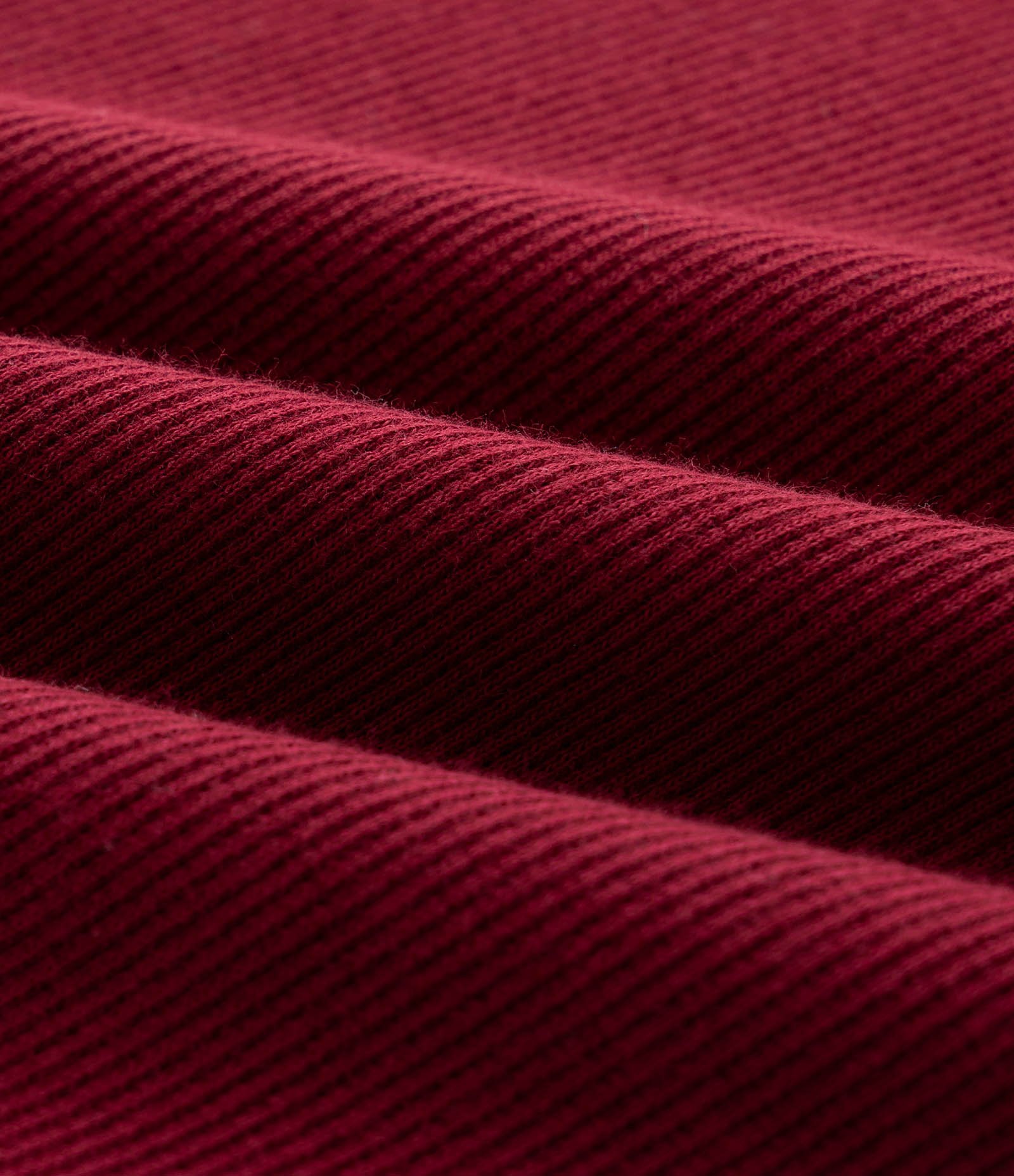 Regata Regular Básica em Ribana de Algodão Vermelho 3