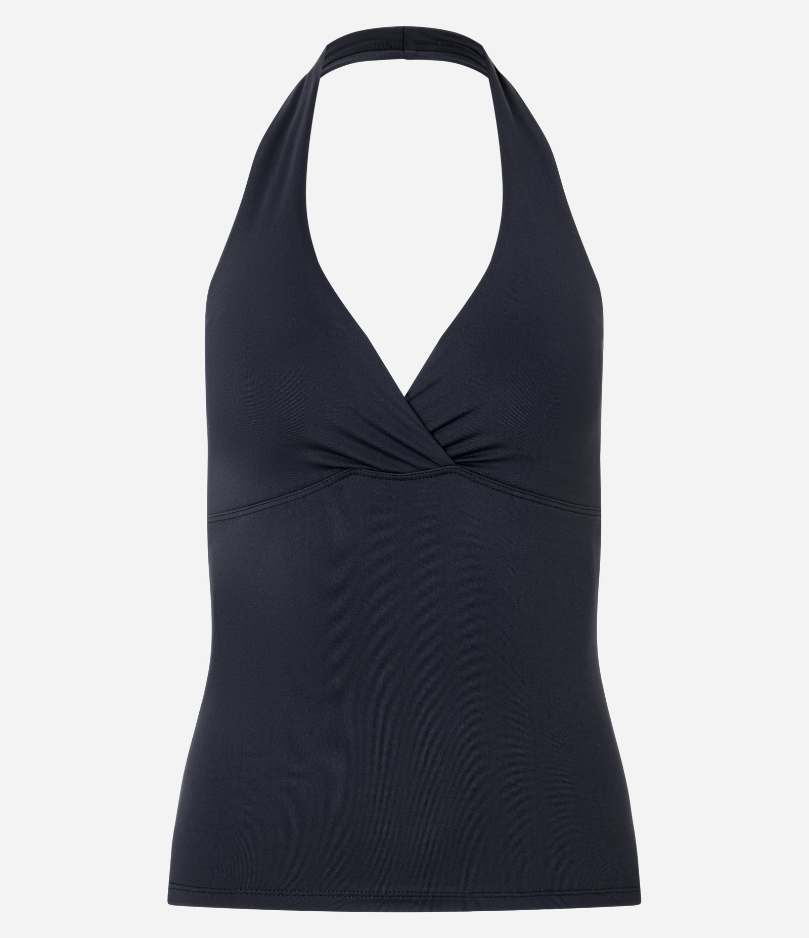 Regata Esportiva Frente Única com Bojo Removível Preto 5