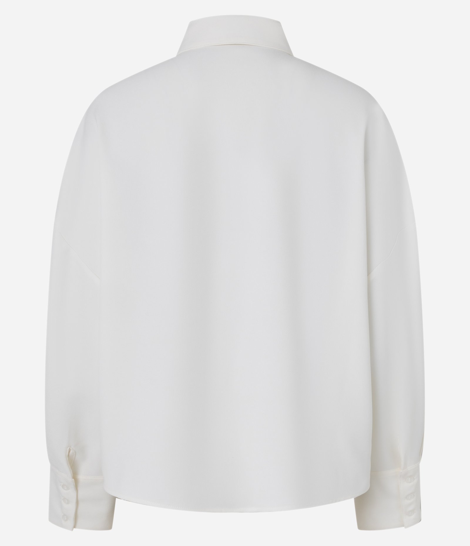 Camisa Over com Bolso Lateral Branco 6