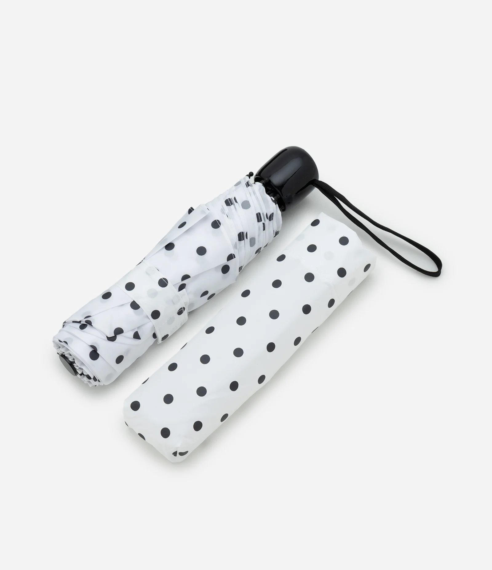 Sombrinha com Estampa de Poás Branco 2