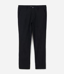Calça Slim Alfaiatada com Bolsos Faca