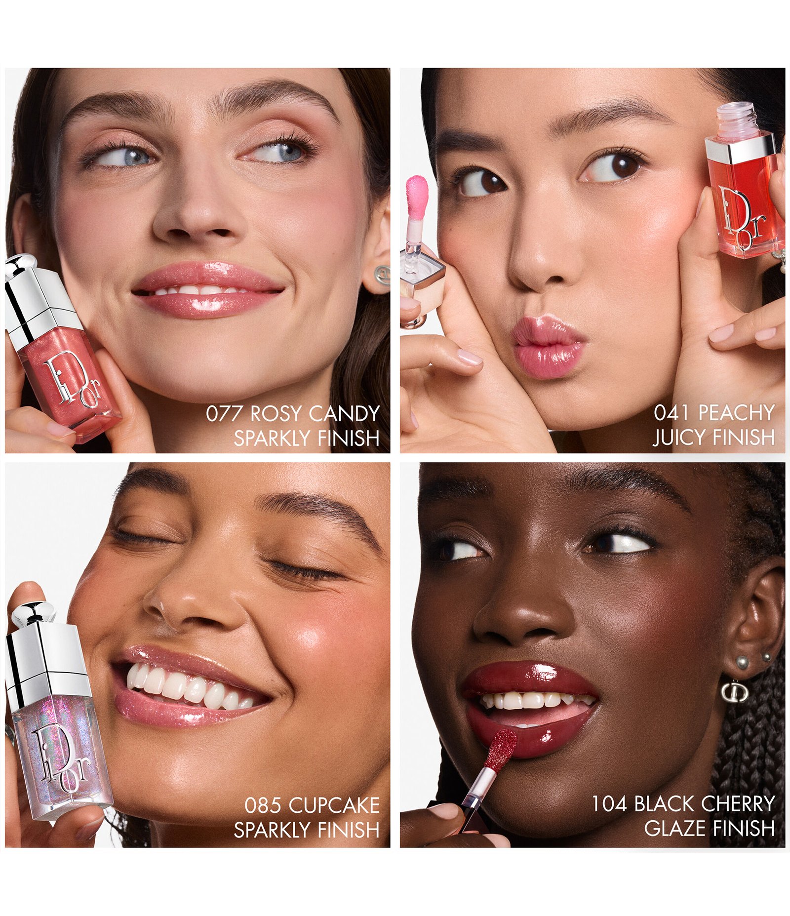 Gloss Labial Dior Addict Lip Glow Oil Cherry 4