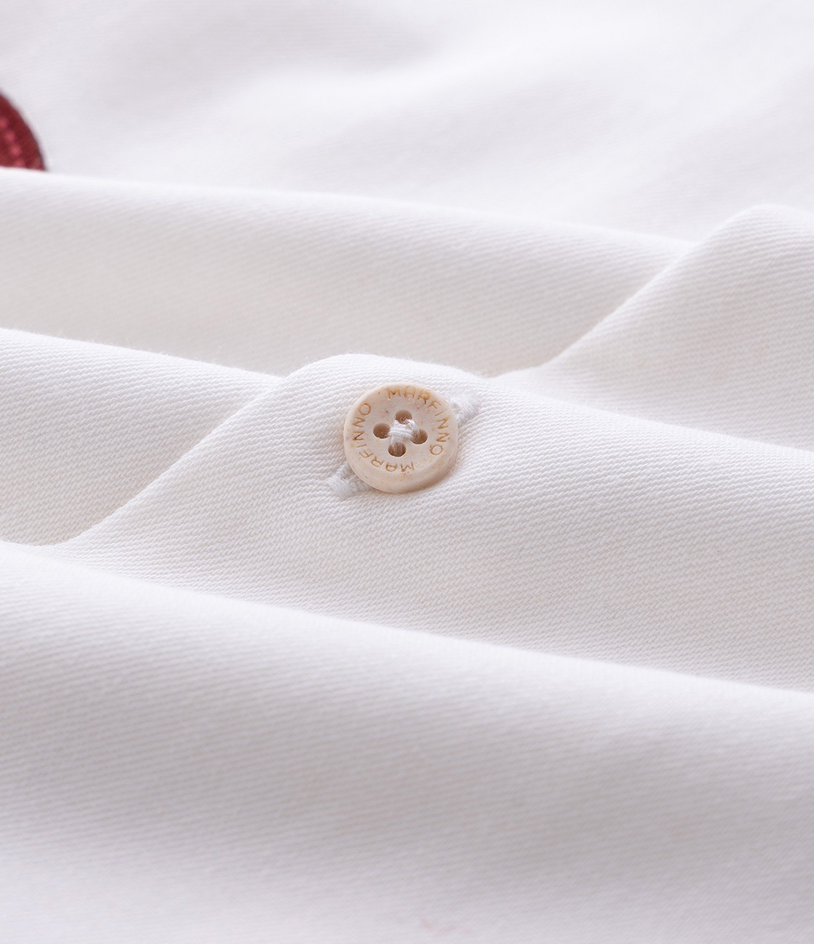 Camisa Manga Curta Sarja Texturizada com Bordado Branco 6
