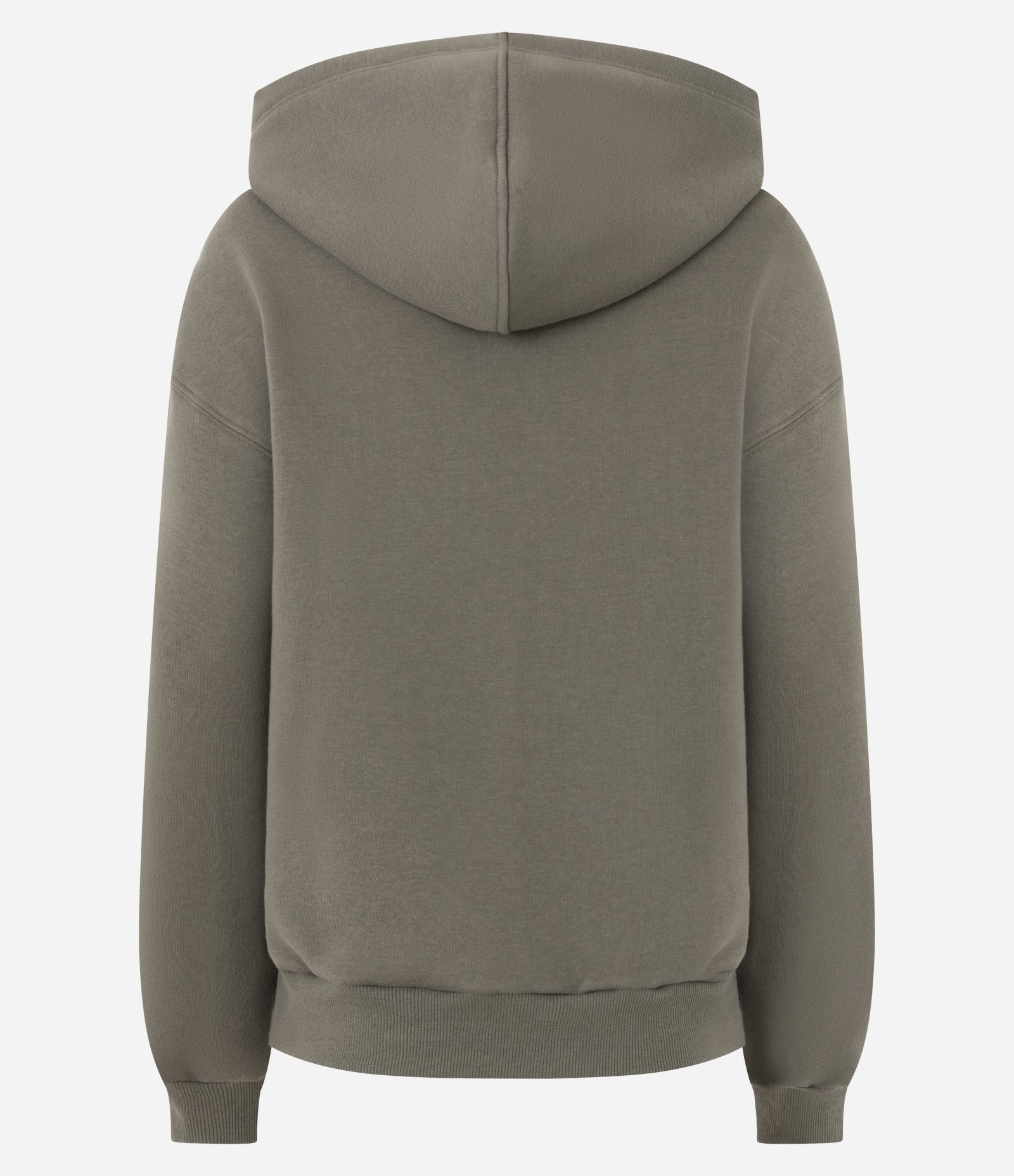 Moletom com Capuz e Lettering Chicago Verde Oliva 2