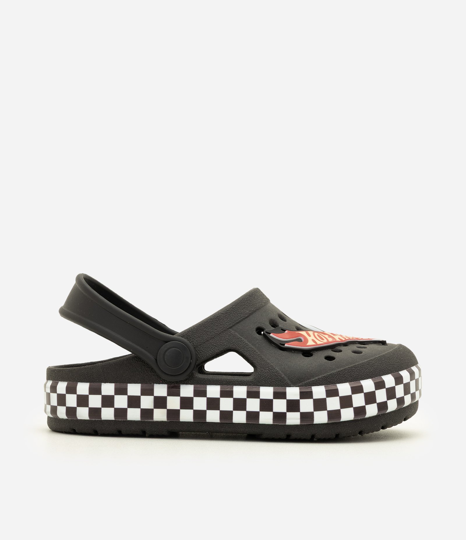 Sandália Babuche Infantil com Patch Hot Wheels – Tam 21 a 28 Preto 4