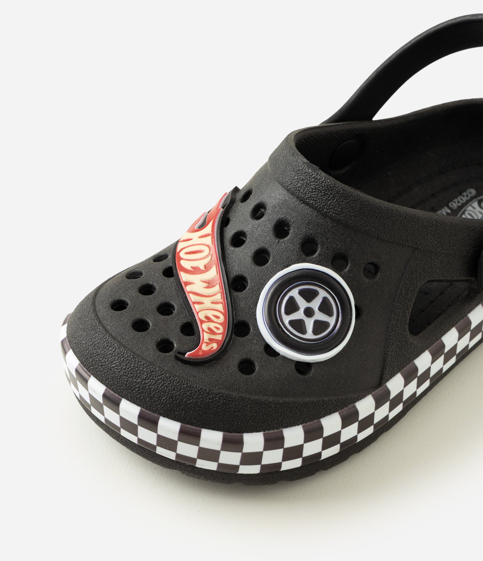 Sandália Babuche Infantil com Patch Hot Wheels – Tam 21 a 28 Preto 5