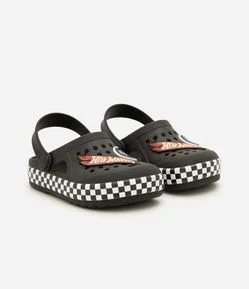Sandália Babuche Infantil com Patch Hot Wheels – Tam 21 a 28