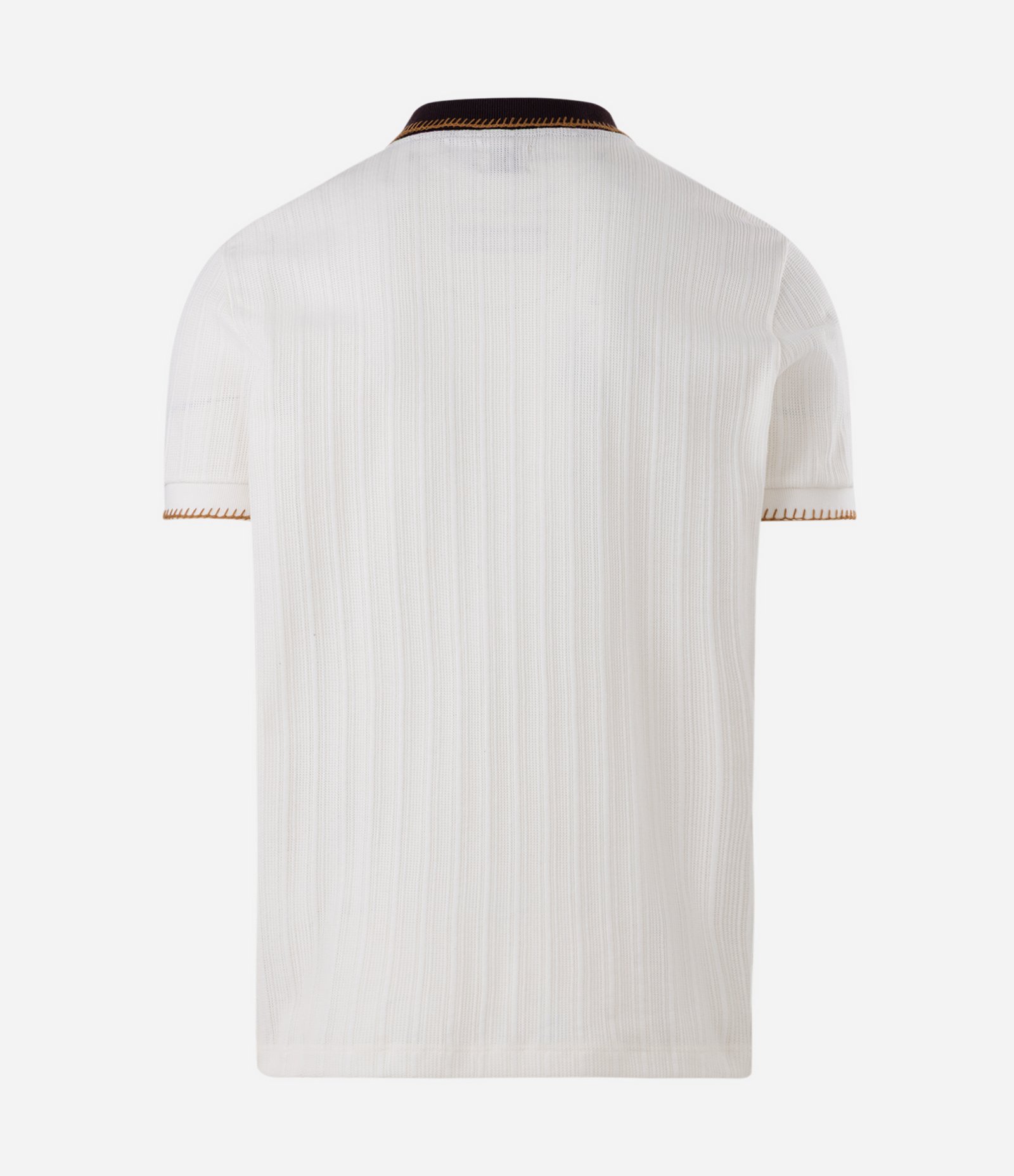 Polo Texturizada com Bordado Off White 5
