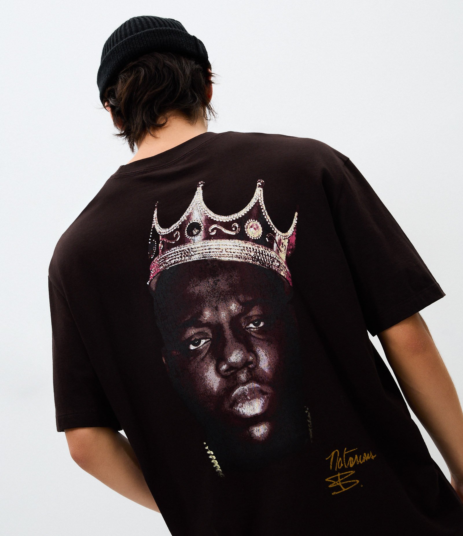 Camiseta Relaxed The Notorious B.I.G. Preto 1