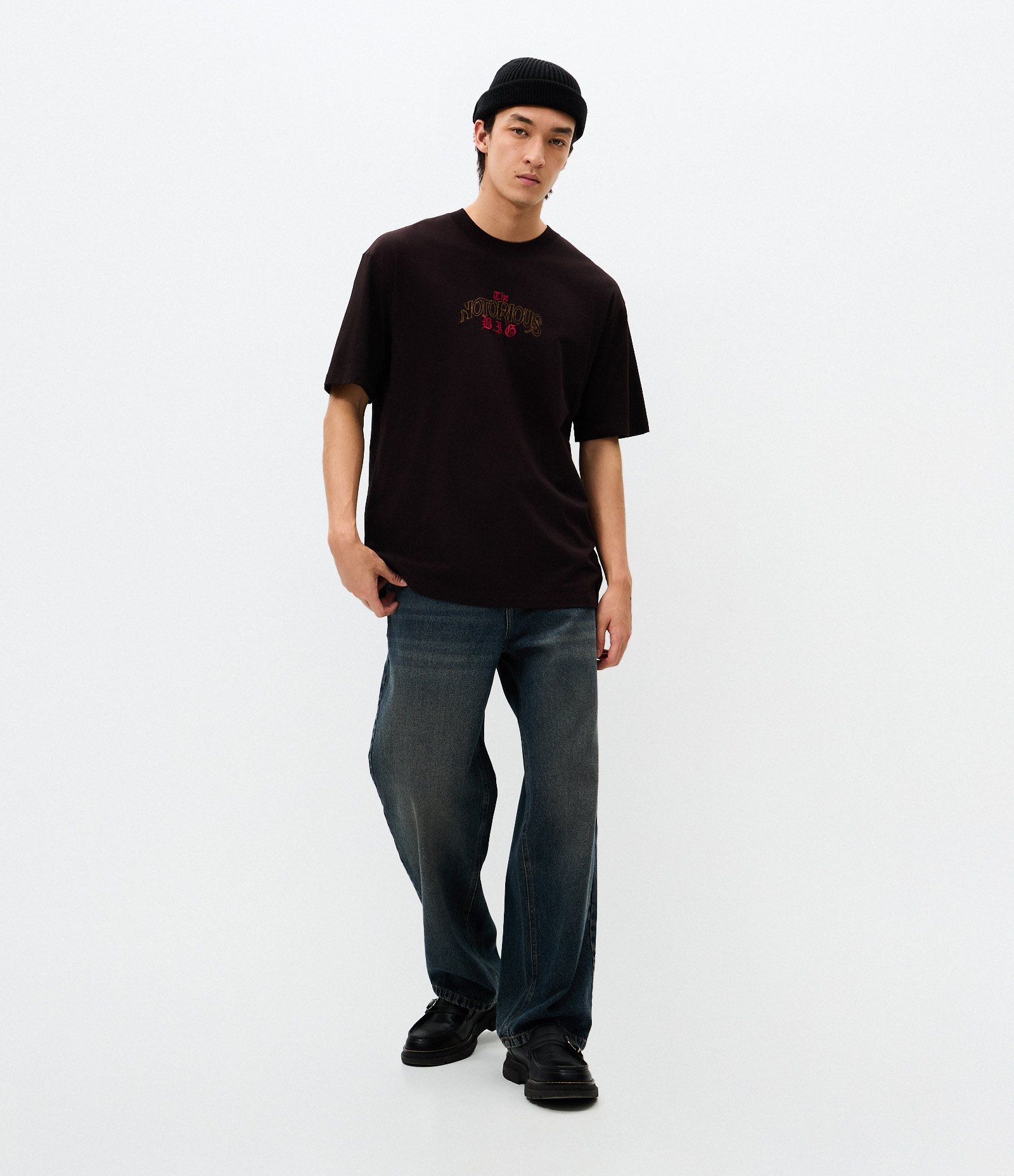 Camiseta Relaxed The Notorious B.I.G. Preto 2