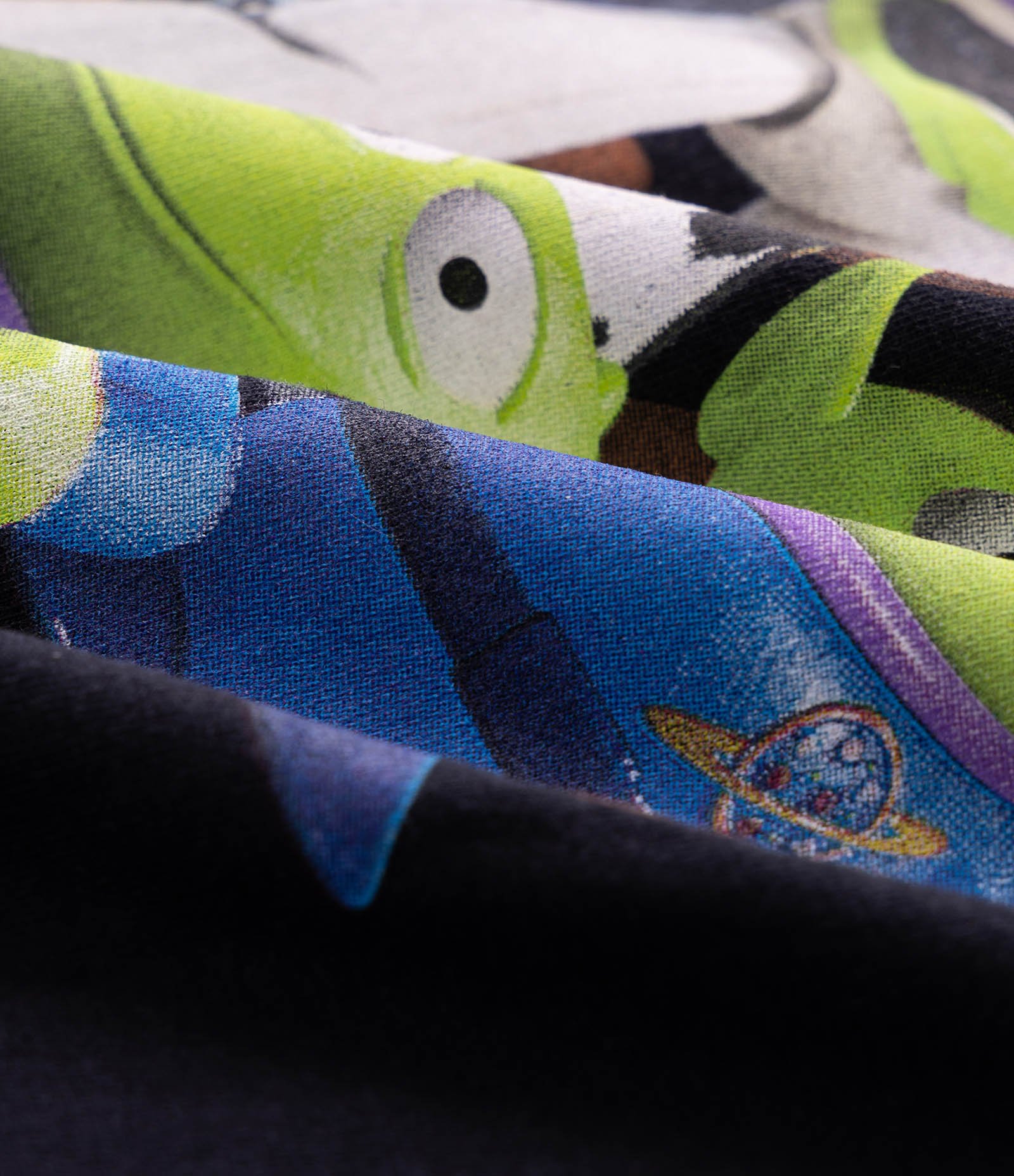 Camiseta Comfort em Algodão com Estampa Toy Story Amigos Preto 6