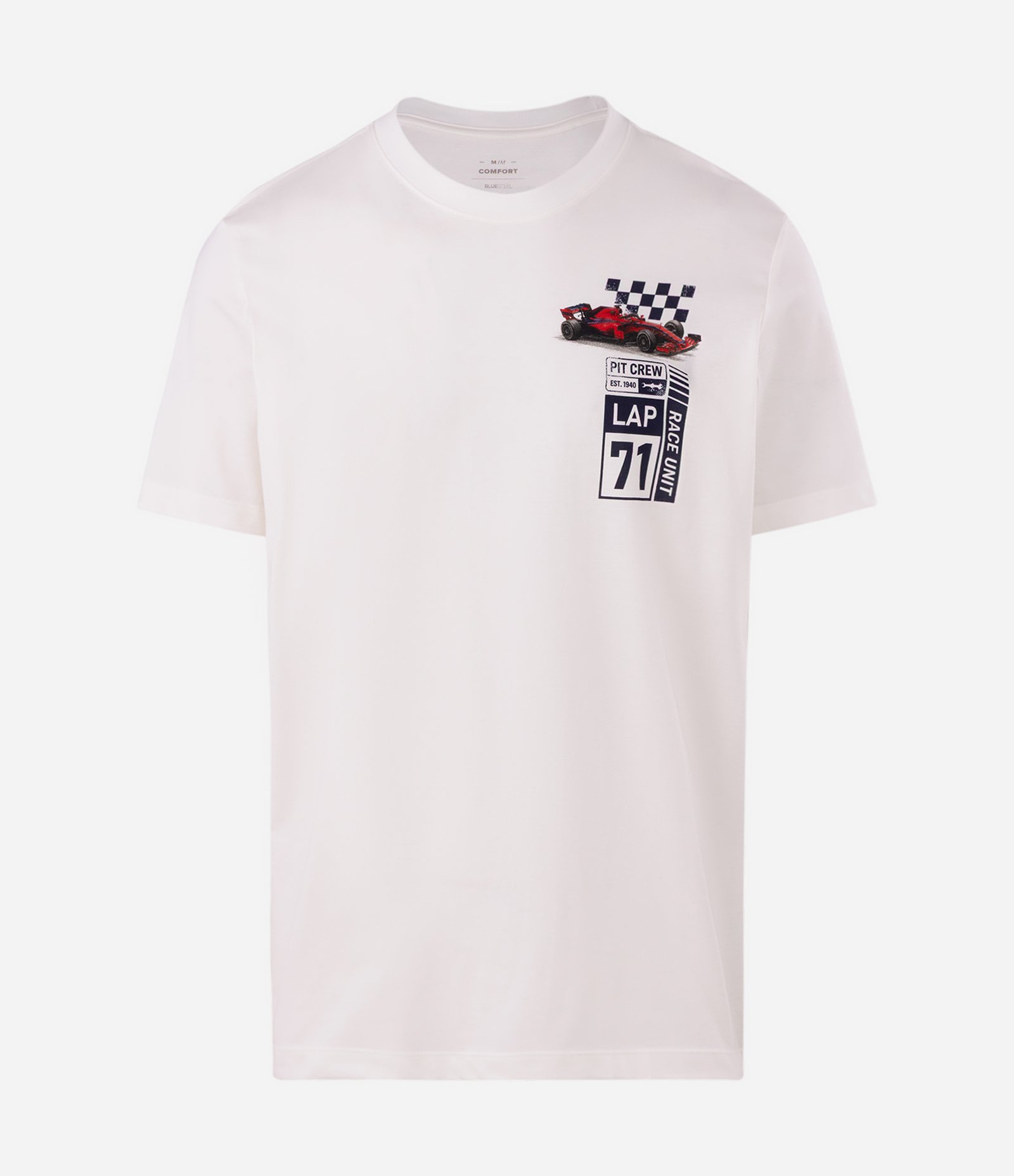 Camiseta Comfort Grand Prix Legend Branco 1