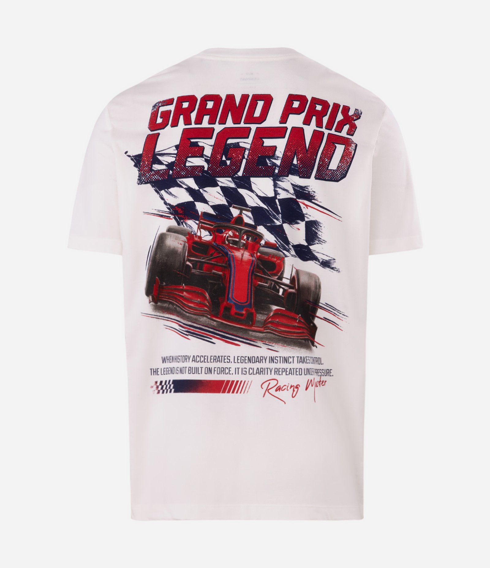 Camiseta Comfort Grand Prix Legend Branco 2