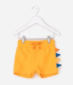 Bermuda Infantil de Banho com Detalhe Interativo – Tam 1 a 6 Anos