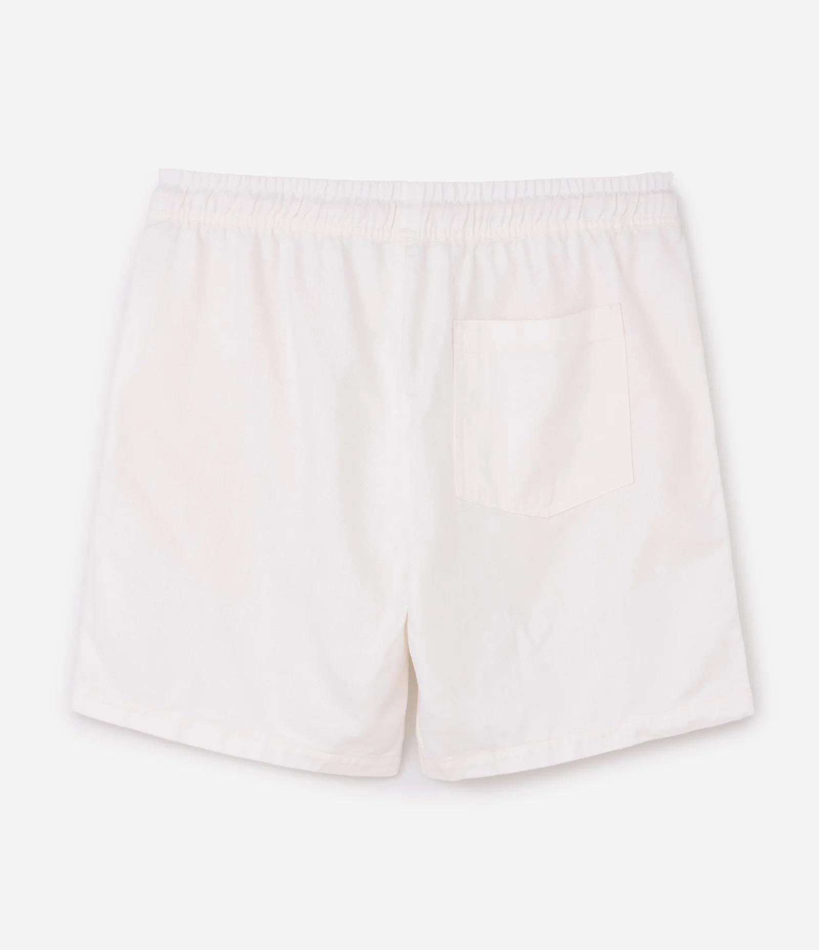 Bermuda de Sarja Comfort com Cós Elástico Bege 2