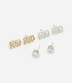 Kit Brincos em Metal R10 Ronaldinho