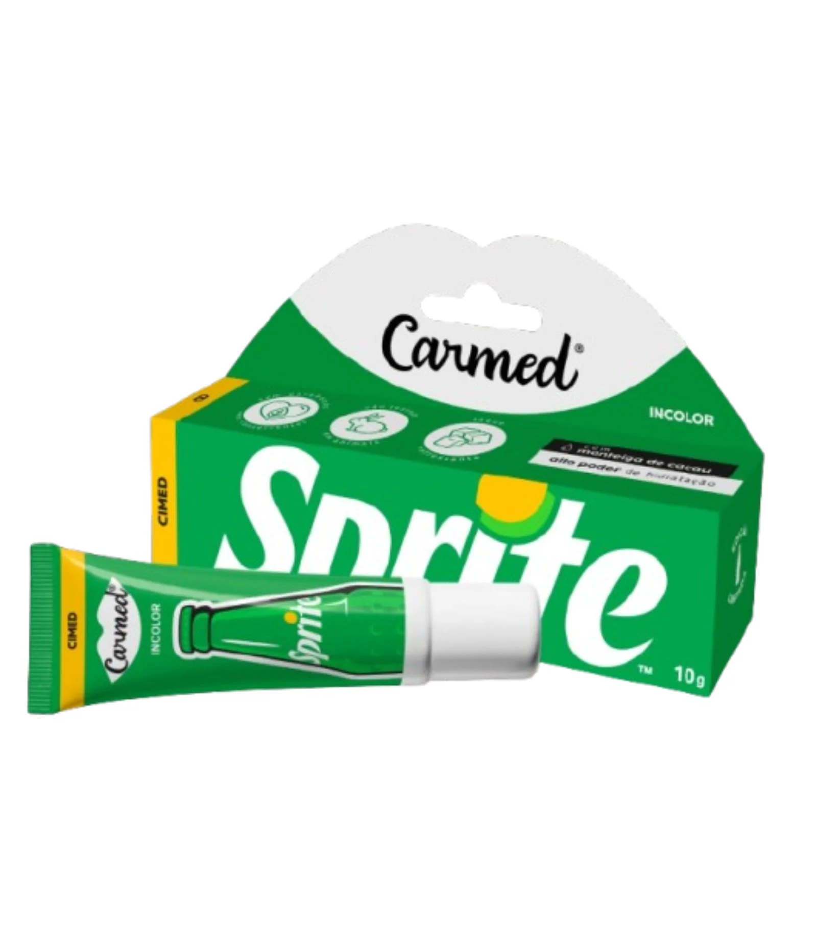Hidratante Labial Sprite 10g Carmed Incolor 1