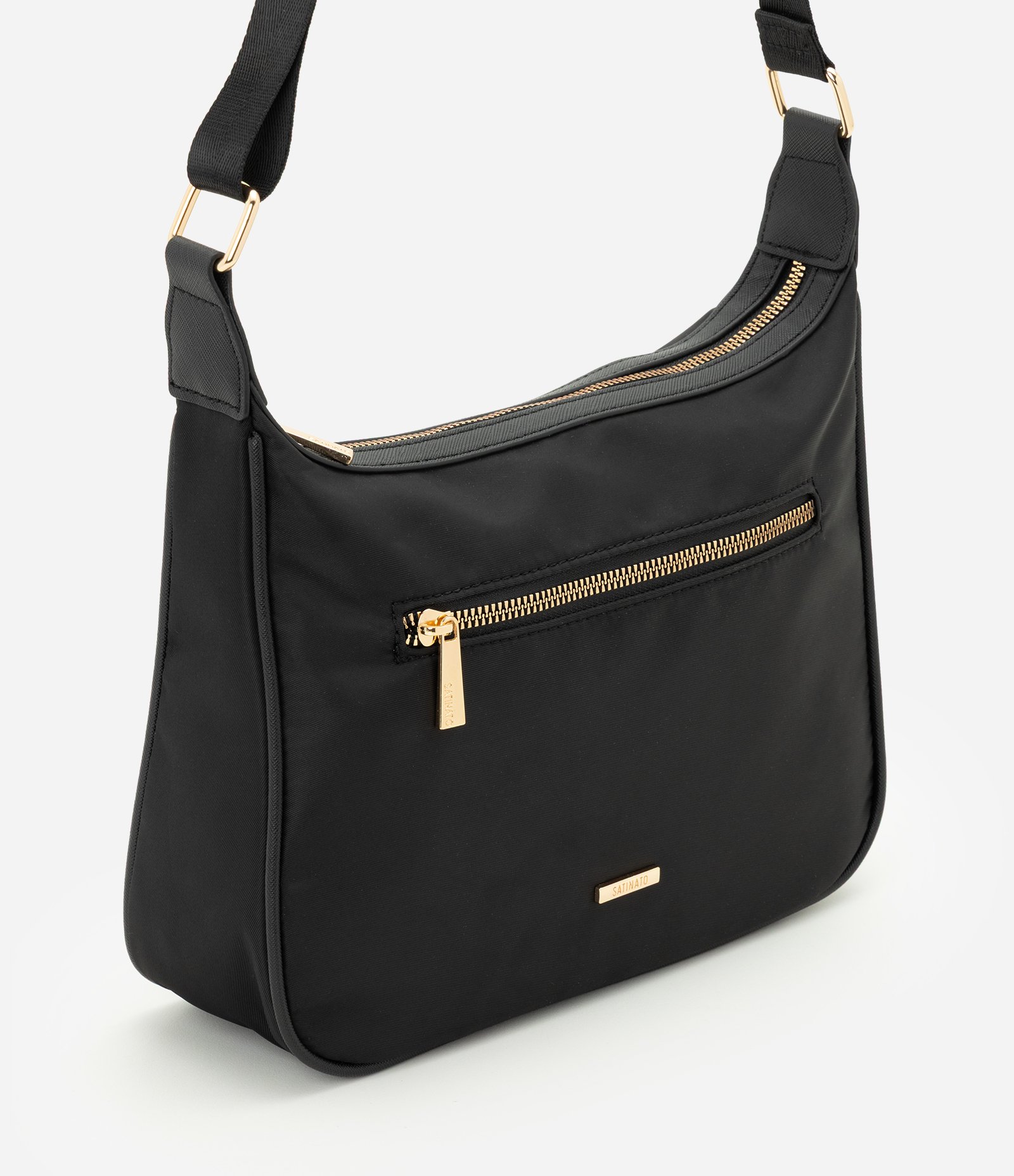 Bolsa Grande com Alça Longa Ajustável Preto 1