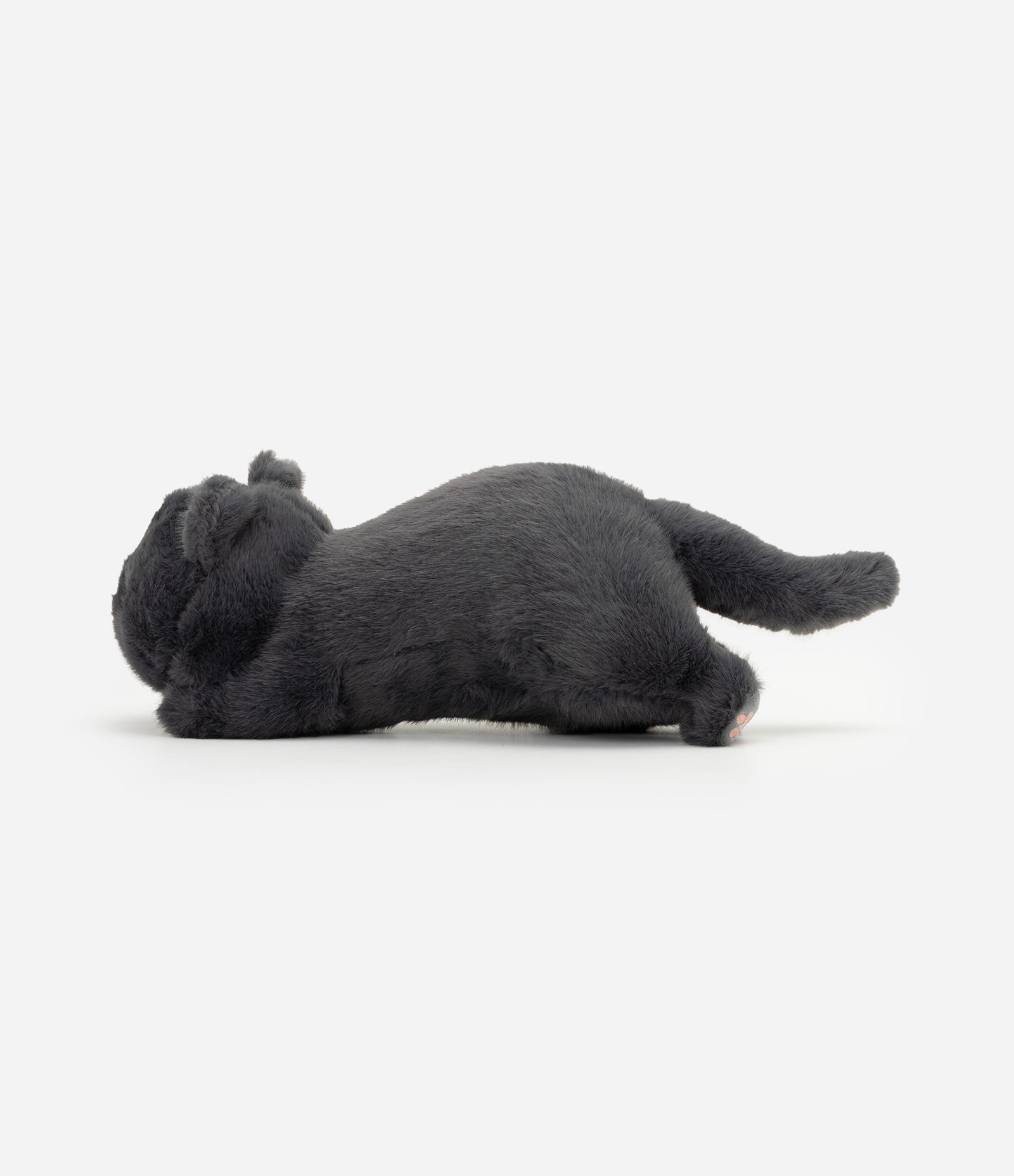 Bicho de Pelúcia em Formato de Gato Bravo Cinza 2