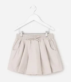 Short Saia Infantil com Cintura Elástica – Tam 5 a 16 Anos