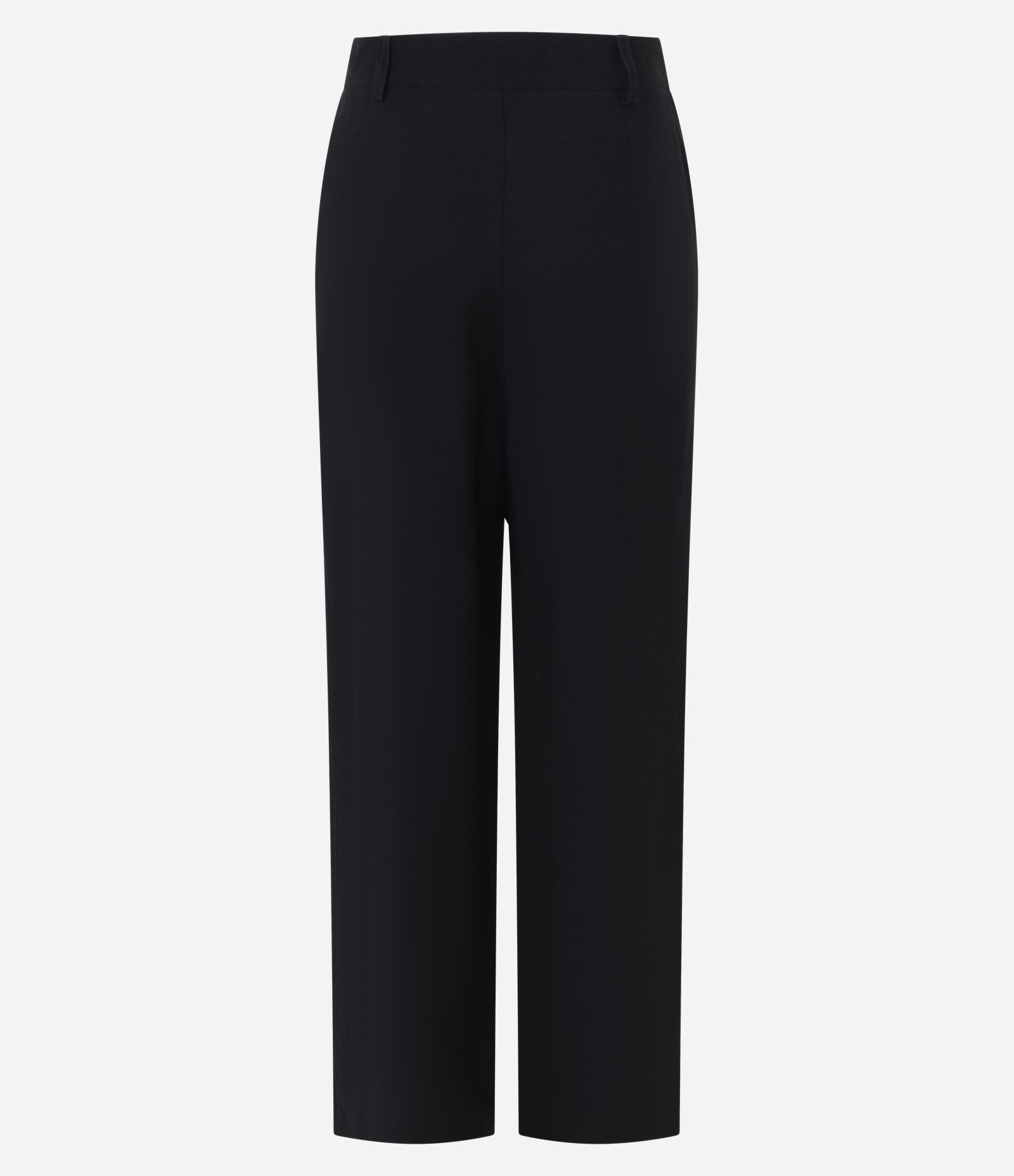 Calça Alfaiatada com Fechamento Envelope Preto 6