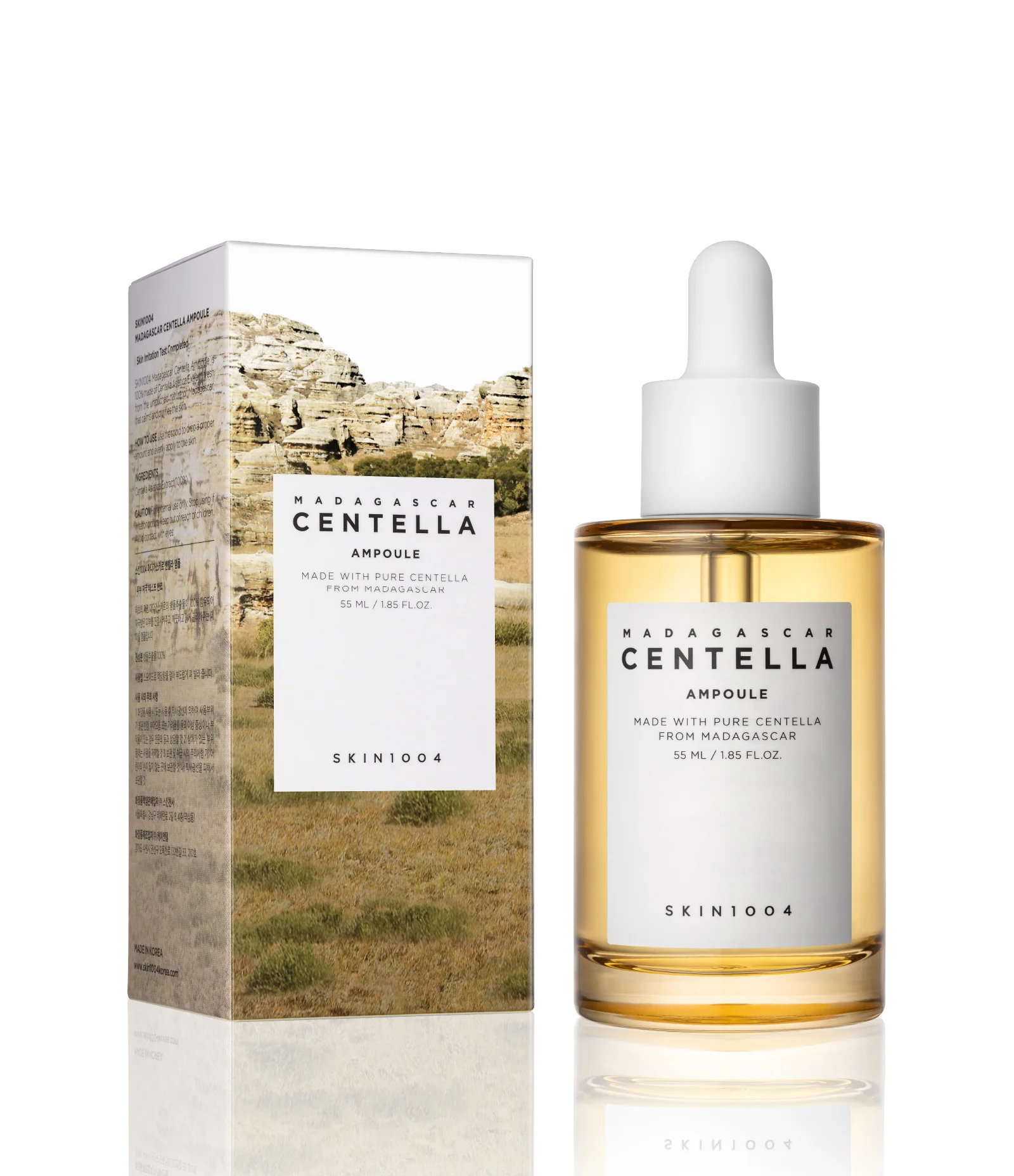 最新 PDRN Stem Cell CENTELLA Ampoule 50ml Sérum Facial Ampola Centella SKIN1004 55ml