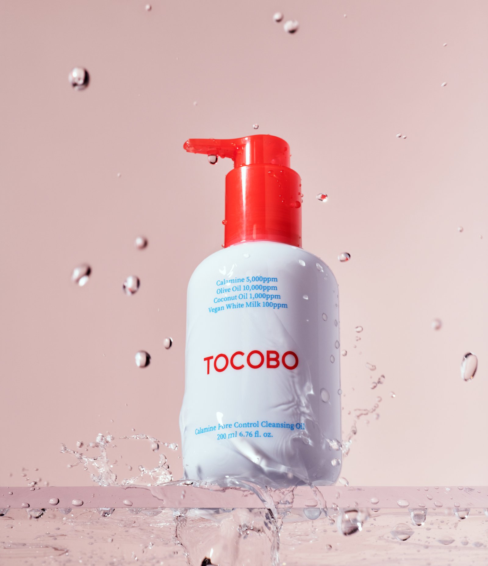 Óleo de Limpeza Calamine Pore Control Cleasing Oil Tocobo 200ml 2