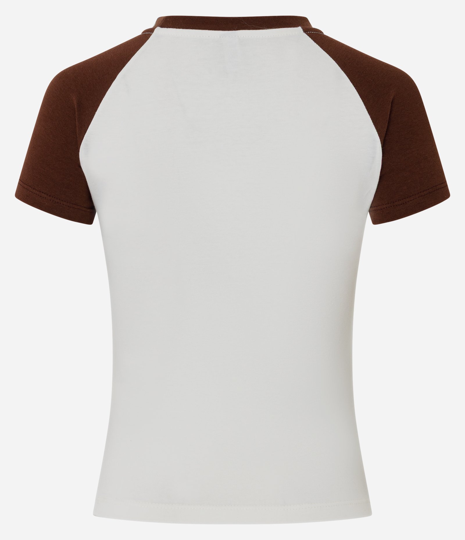 Camiseta com Cava Raglan e Estampa Lettering Branco 2