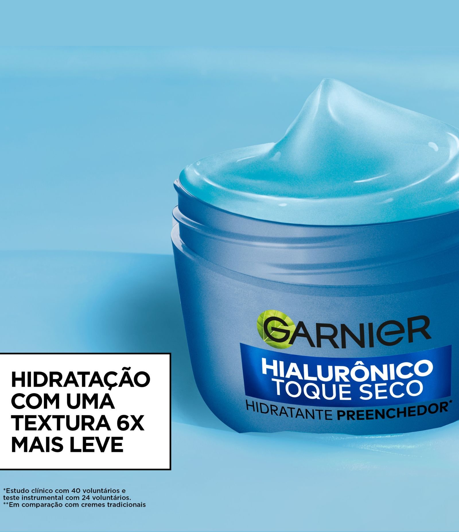 Hidratante Facial Hialurônico Toque Seco Garnier 85G 3