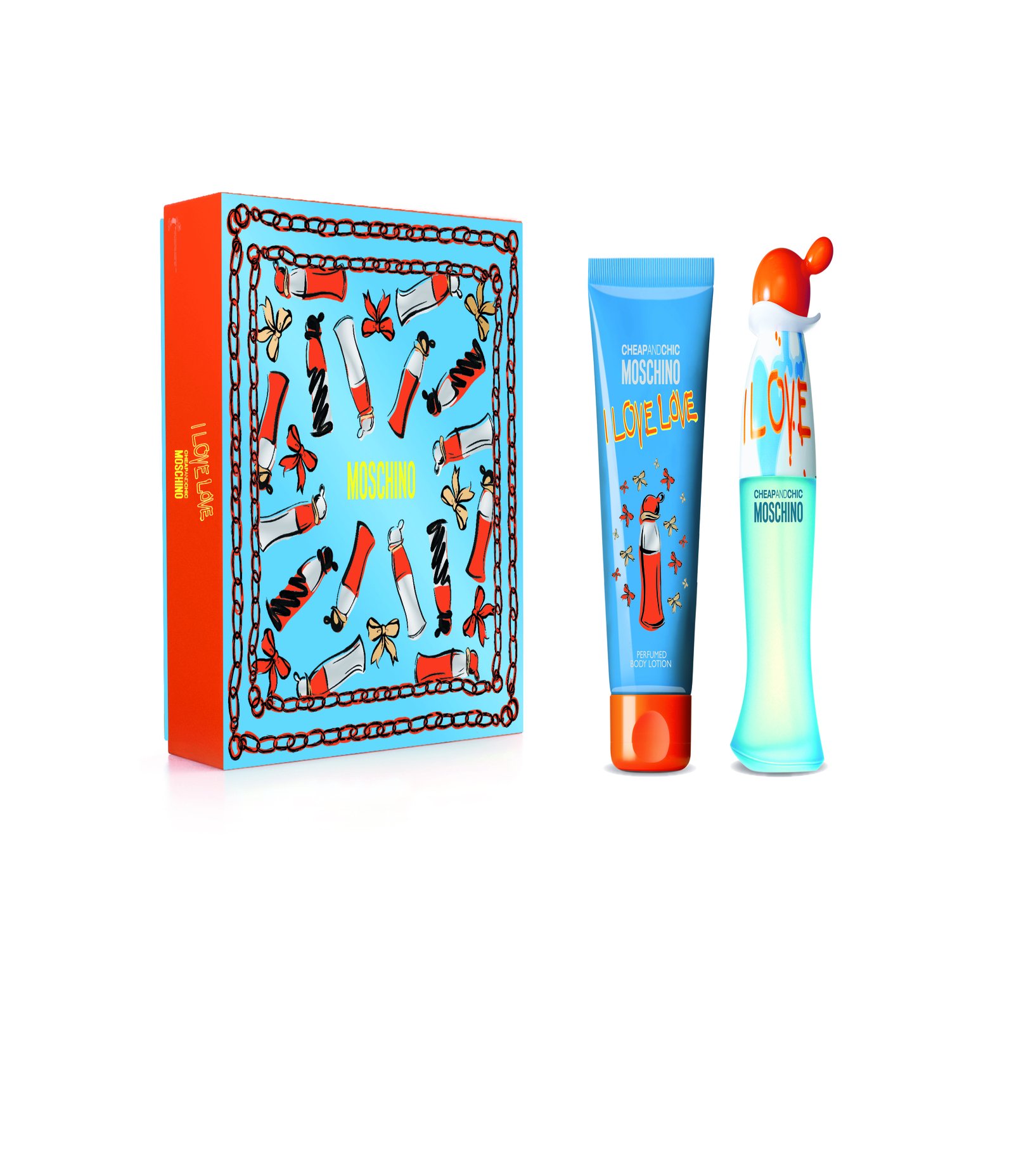Kit Moschino I Love Love EDT 50ml + Body Lotion 100ml KIT 1