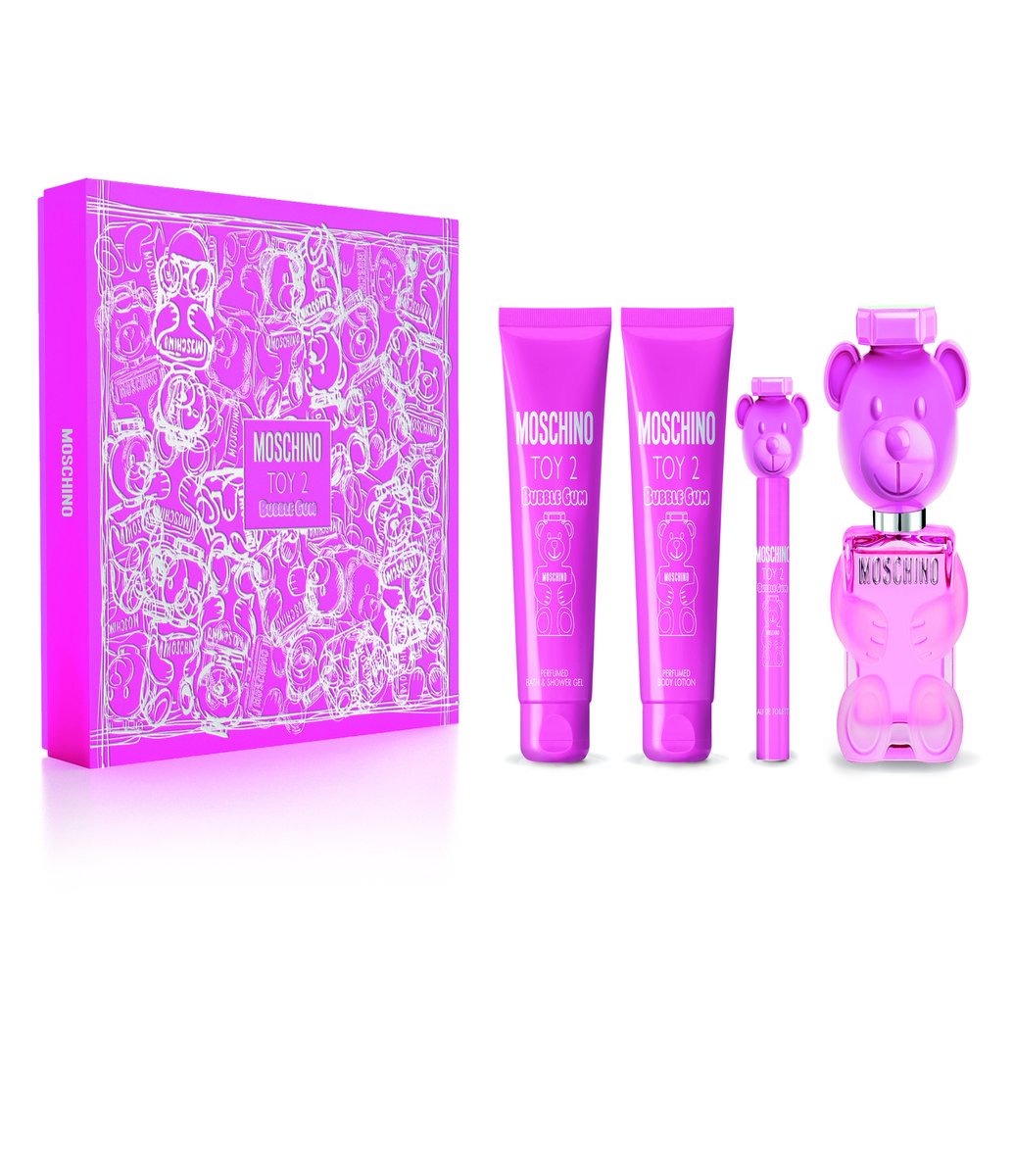MOSCHINO TOY 2 ボディローション＆シャワージェルセット Kit Moschino Toy 2 Bubble Gum EDT 100ml + Body Shower Gel 100ml +