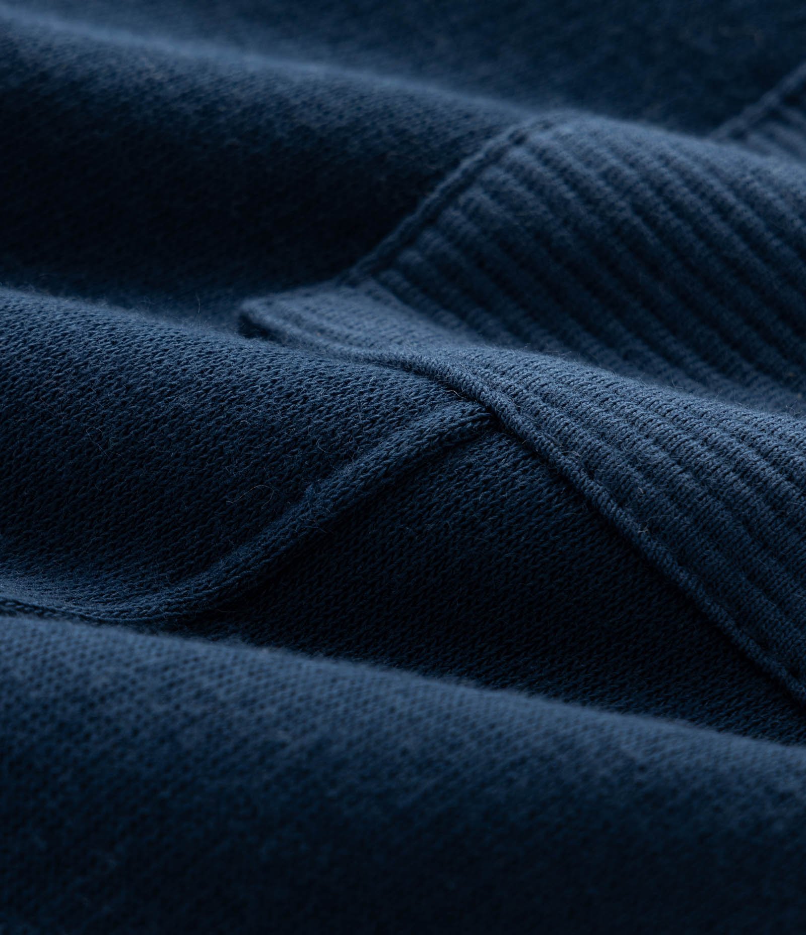 Calça Infantil em Moletom com Felpa e Bolsos Texturizados – Tam 0 a 18 Meses Azul Marinho 4