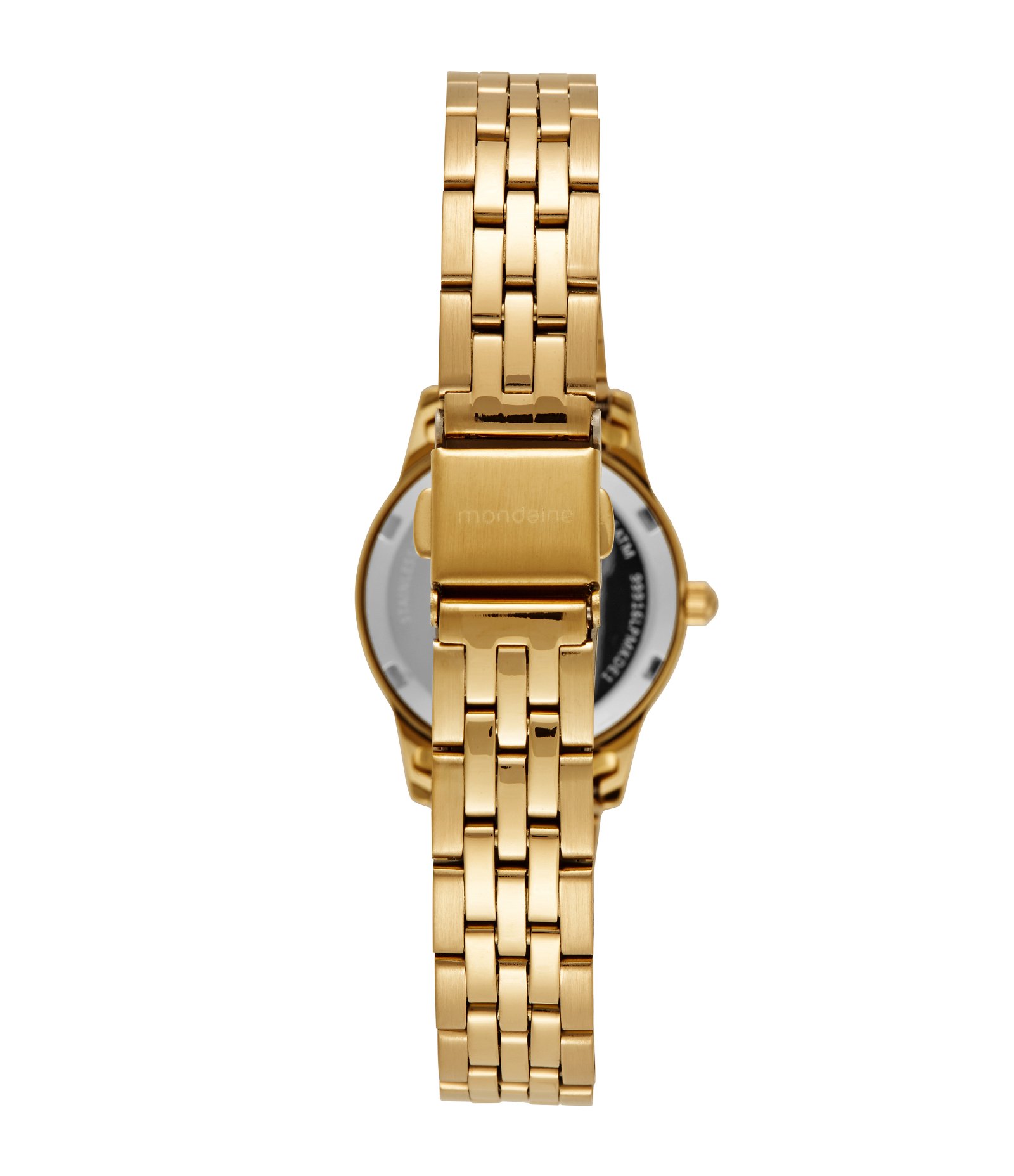 Relógio Analógico Mondaine em Aço 99916LPMKDE1K1 Dourado 3