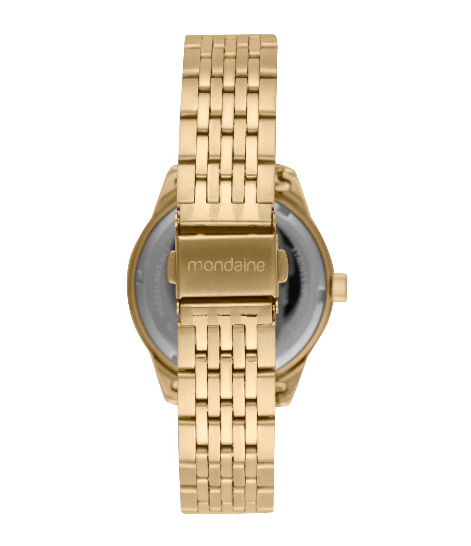 Relógio Analógico Mondaine em Aço 99822LPMVDE1 Dourado 3
