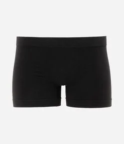 Cueca Boxer Liso Seamless Microfibra