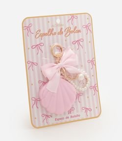 Espelho Concha com Pingente e Chaveiro Alchemia