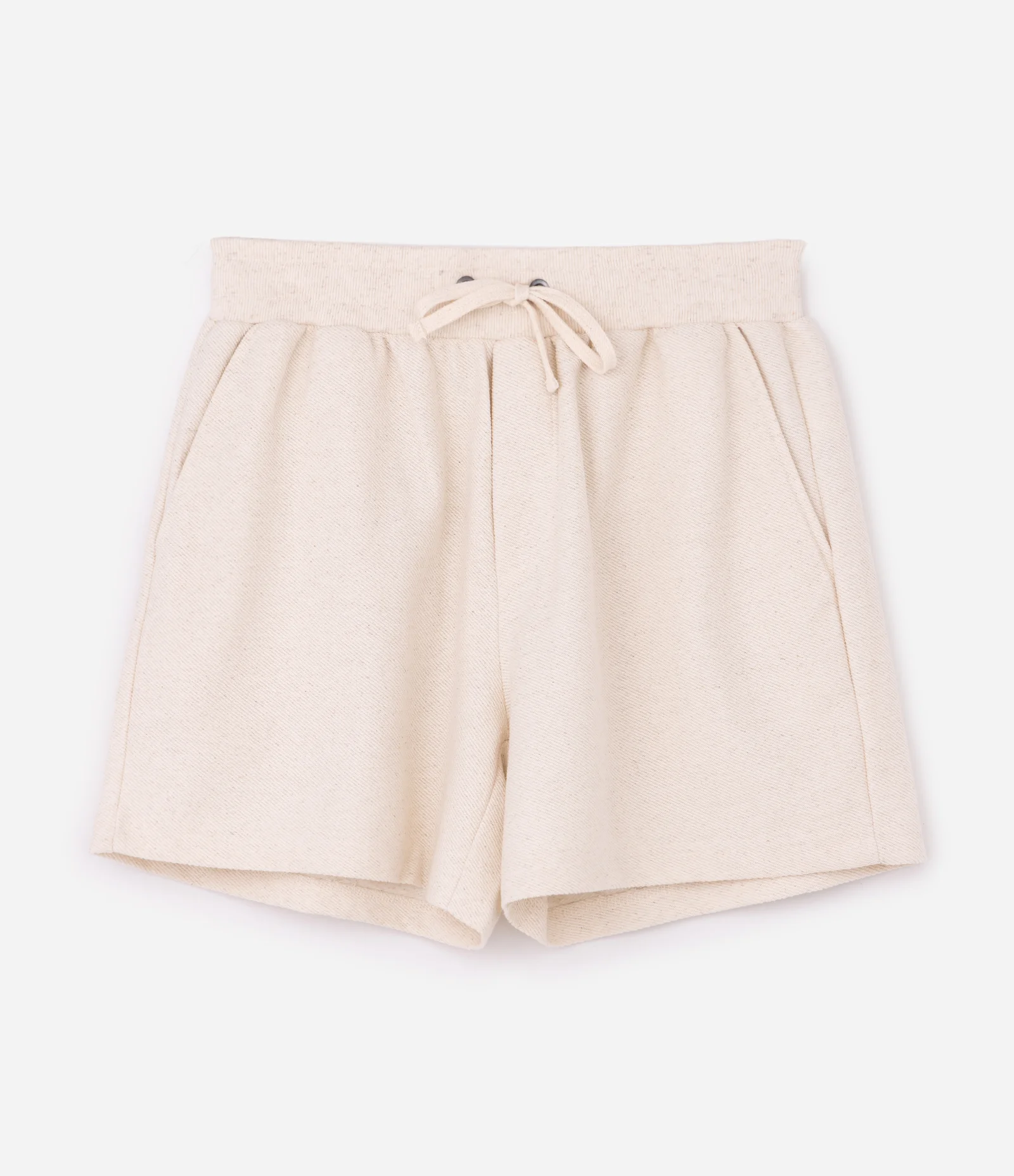 Bermuda Parachute em Algodão Texturizado Bege 4